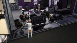 Red Head women Spies and Masturbates her Snatch. Cartoon Porn. Sims4 Sex Mod