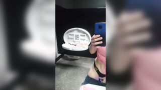 Sonny's Bbq Smokin Weed and Touching myself into Toilet