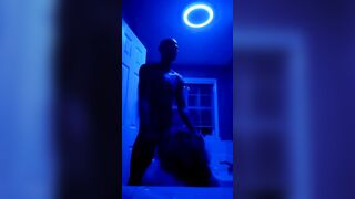 PAWG Blowing my big black dick