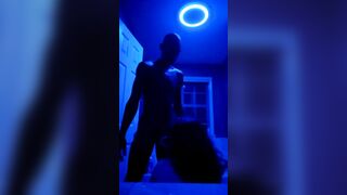 PAWG Blowing my big black dick