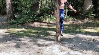 Bae Booty Blue Legging Dance