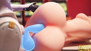 【MMD R-18 year old SEX DANCE】INTENSE ROUGH SEX HUGE BEAUTY BUTT 激しいセックス [MMD]