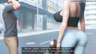 【MMD R-18 yo SEX DANCE】HOT DARK HAIRED SWALLOWS HOMELESS MANS CUM GODDESS BOOTY [MMD]