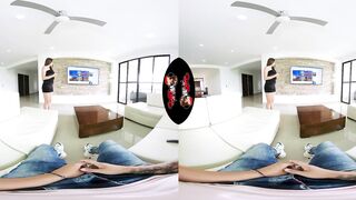 VRLatina - Bae Huge Tit Latin Cutie Gets Naked and Fucks you inside VR