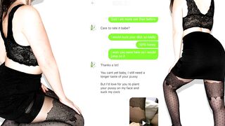 Sexting with a Pornhub Fan - his Tasty Penis Drives me Filthy