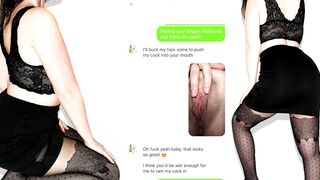 Sexting with a Pornhub Fan - his Tasty Penis Drives me Filthy