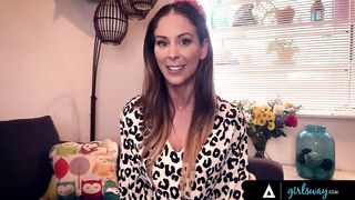 GIRLSWAY Mom Queen Reagan Foxx goes Sexually Extreme inside Parody Documentary