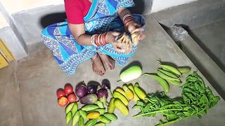 indian Vegetables Selling bimbos Rough Outdoor Sex With Uncle