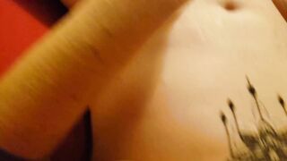 Sexual Wifey uses Dog Knot Sex Toy with Machine and Hubby