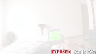 exposedlatinas - Hispanic Step MILF makes a deal with her