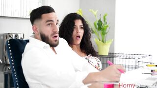 My Big Titted Hispanic Sister Fucks Me While We Try To