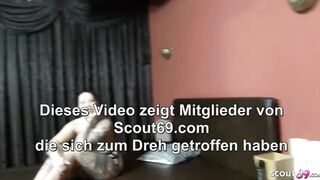 GERMAN BBW MIA BLOW SPERM CAKE EATING MFM 3 WAY SEX