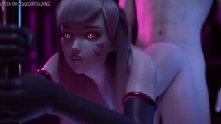【MMD R-teens SEX DANCE】INTENSE ANAL SEX INTO THE BAR LONG GODDESS BUTT 激しいセックス [MMD]