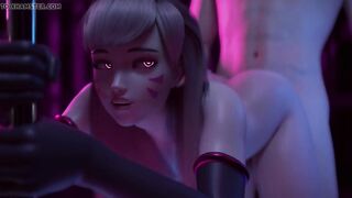 【MMD R-teens SEX DANCE】INTENSE ANAL SEX INTO THE BAR LONG GODDESS BUTT 激しいセックス [MMD]