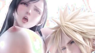 【MMD R-eighteen SEX DANCE】TIFA HOTTIE BOOTY COMPILATION INSANE SEX BURNING BUTTOCKS 激しいセックス [MMD]