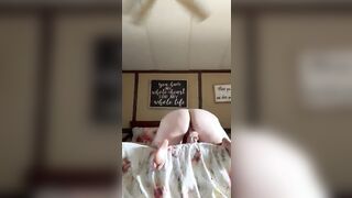 Huge Butt Hotwife cougar Day Dreams about taking a Giant Penis while Hubby is away