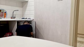 My Hubby again Forgot to Leave Cash to the Plumber, this Time he was Rude