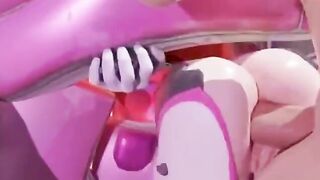 【MMD R-barely legal SEX DANCE】NAUGHTY BUTT INSANE ROUGH SEX 激しいセックス [MMD]