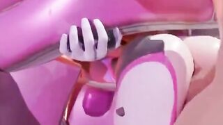【MMD R-barely legal SEX DANCE】NAUGHTY BUTT INSANE ROUGH SEX 激しいセックス [MMD]