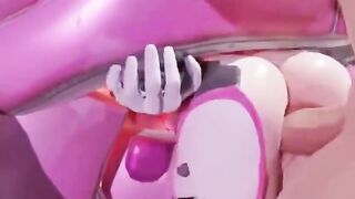 【MMD R-barely legal SEX DANCE】NAUGHTY BUTT INSANE ROUGH SEX 激しいセックス [MMD]
