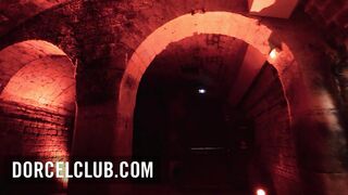 Foursome with Claire Castel into a Swinger Club