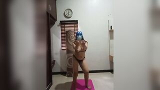 Ebony Panties Cutie Dance