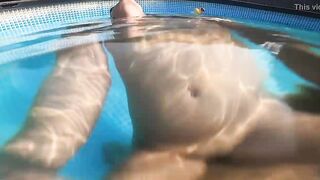 Underwater FELLATIO, Milky Jugs & Eating Twat