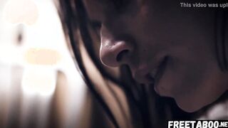 Thicc Dark Hair Ivy Lebelle Gets Anal Pounded Front Of Her