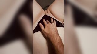Getting Finger Bang inside Lingerie
