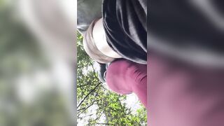 Fucking TastiLipps ROUGH inside the Forest (We almost Fall 