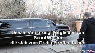 GERMAN CURVY QUEENPARIS SUPRISE VEHICLE SEX WITH BIRTHDAY DUDE