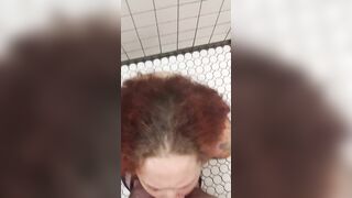 Blowing Cock into the Shower