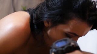 SEXSUAL GF STOPPED NETFLIX AND FELL INSIDE MOUTH