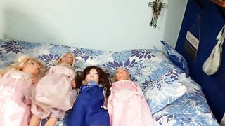 Disney princesses sex party! // Part one- Fucking with pink dress