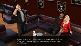 Wife&Gold Digger: Hottie cougar Blacked Raw inside a Dark Alley-Ep14