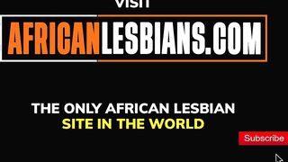 Long Melons Vulgar Black Lesbians Soak Cunt Restroom Play