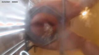 Older mom BBW Piss Peeing Grade Watch from Restroom Peeing on my Face