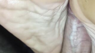 Close up Toes Job