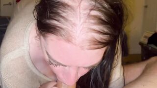 bf Gets Rough, Deep Head with Bubblegum Lube and Prostate Strokes, Tastes so Irresistible 