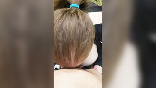 AMWF Outdoors Oral Sex
