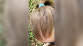 AMWF Outdoors Oral Sex