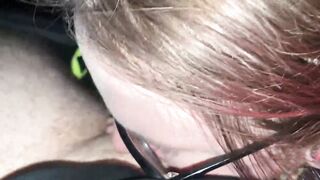 TS swallows heterosexual dude