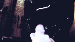 Eva Rubber Play with a Cock Sweet Spot CBT Sex Toys BONDAGE Kink Fem Dom Bdsm cougar Old Lover Blonde
