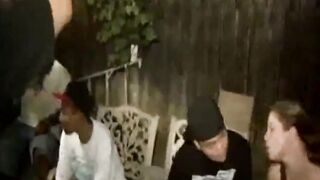 College Whore Doggystyled at Frat Party