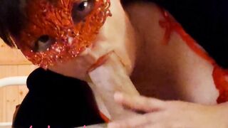 Fantastique Suceuse Au Masque