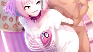 【MMD R-18 yo SEX DANCE】BIG TITTED INSANE DELICIOUS SEX おいしいお尻 [MMD]
