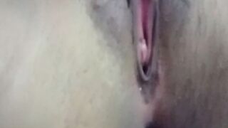 Colombian Bitch Pees while Masturbating and Sends me Movie
