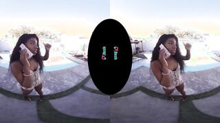 VRHUSH Amari Anne is tired of the party and wants