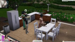 The Ex-Wife is Cheating on her Hubby with a Next Door. on the Kitchen Table. Anime Porn. Sims4 Sex MO