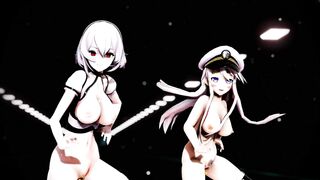 MMD R18 Sirius Enterprise Azur Lane Shameless Outdoors Sex Concert 3d Cartoon